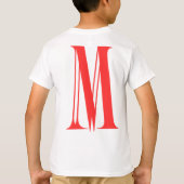 MM 'W' Kids T-shirt (Achterkant)