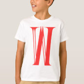 MM 'W' Kids T-shirt (Voorkant)