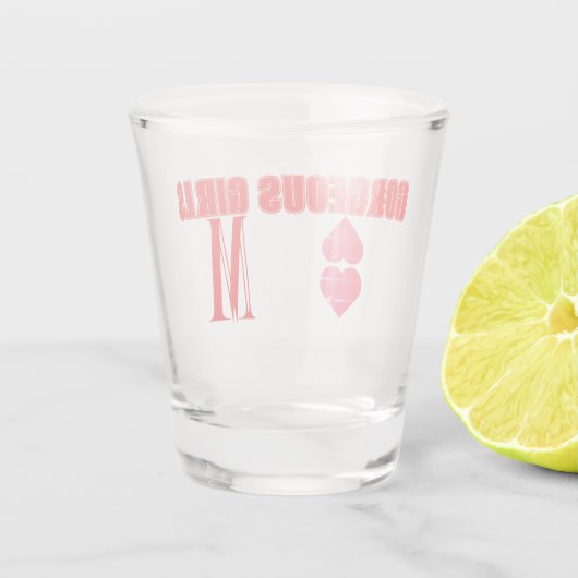 MM Women's Shot Glas (Achterkant)