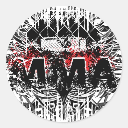 MMA 01 RONDE STICKER (Voorkant)