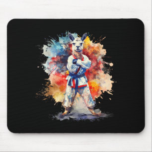 MMA Alpaca Aquarel Taekwondo Judo Kickboksen Muismat