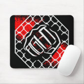 MMA Cage Fighting Fist #USAPatriotGraphics © Muismat (Met muis)