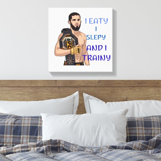 mma canvas afdruk (Insitu (Slaapkamer))