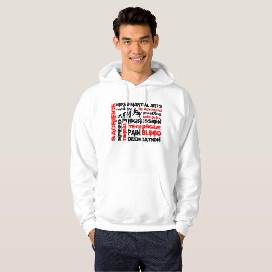 MMA - Elementen van (r)evolutietherapie Hoodie (Voorkant volledig)
