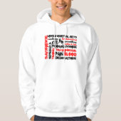 MMA - Elementen van (r)evolutietherapie Hoodie (Voorkant)
