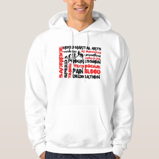 MMA - Elementen van (r)evolutietherapie Hoodie (Voorkant)