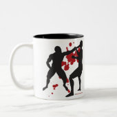 MMA FACE PUNCH TWEEKLEURIGE KOFFIEMOK (Links)