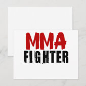 MMA Fighter3 Briefkaart (Voorkant / Achterkant)