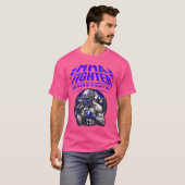 MMA Fighter Badass Fighter T-shirt (Voorkant volledig)