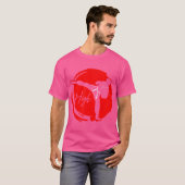 MMA Fighter Isshinryu Karate Actie Karate T-shirt (Voorkant volledig)