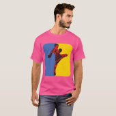 MMA Fighter Kickboxer T-shirt (Voorkant volledig)