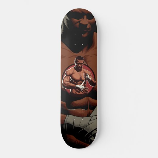MMA Fighter Training Mixed Martial Art Skateboard (Voorkant)