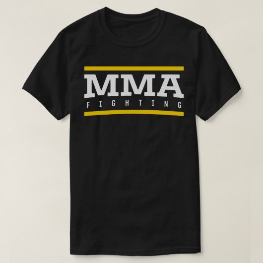 MMA Fighting Logo Essential T Shirt (Design voorkant)