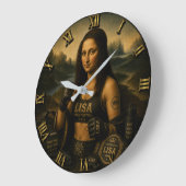 MMA Funny Mona Lisa Grote Klok (Hoek)