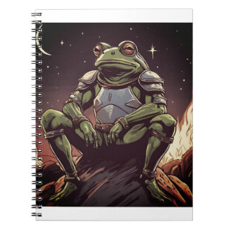 MMA | Galactic Frog Warrior Sticker Notitieboek