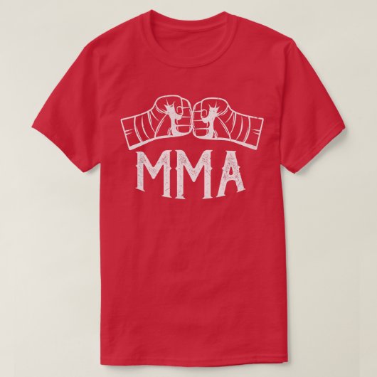 MMA gemengde huwelijkse artikelen T-shirt (Design voorkant)