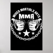 MMA, gemengde martiale kunsten Poster (Voorkant)