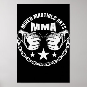 MMA, gemengde martiale kunsten Poster