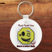MMA-glimlach, een NIce Day/Fight Sleutelhanger (Voorkant)