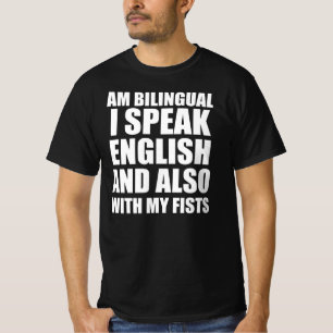 Mma grappige eerste persoon quote t-shirt