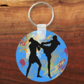 MMA Head Kick Sleutelhanger (Voorkant)