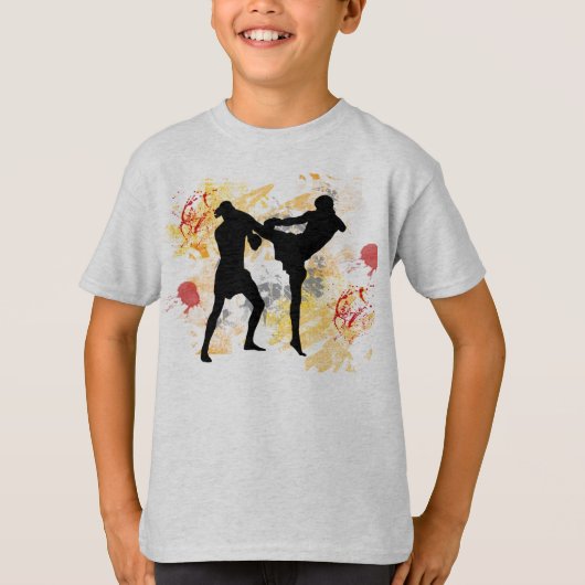 MMA Head Kick T-shirt (Voorkant)