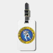 mma jiu jitsu bjj bagagelabel (Voorkant verticaal)