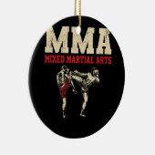 MMA Kickboksvechter Mixed Martial Art Fighting Keramisch Ornament (Rechts)