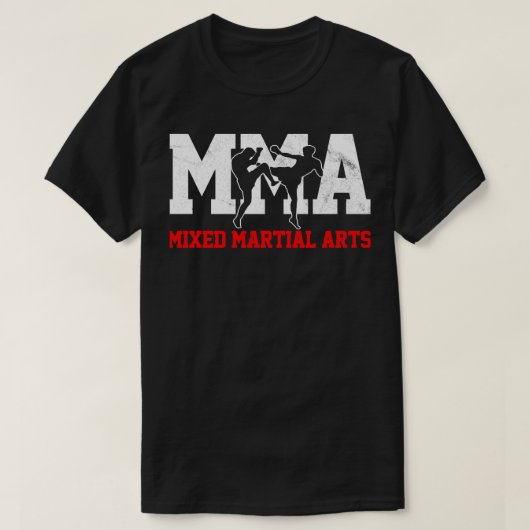 MMA Kickboxin Fighter Classic T Shirt (Design voorkant)