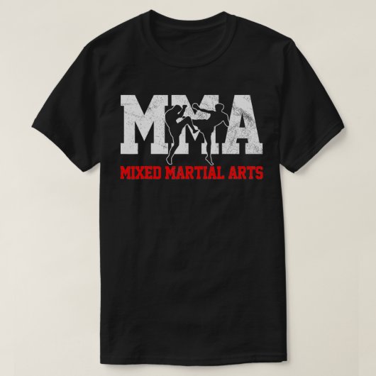 MMA Kickboxin Gift Fighter T-shirt (Design voorkant)