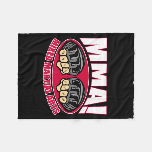 MMA-lijsten Fleece Deken (Voorkant (Horizontaal))