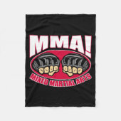 MMA-lijsten Fleece Deken (Voorkant)