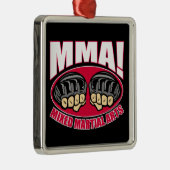 MMA-lijsten Metalen Ornament (Rechts)