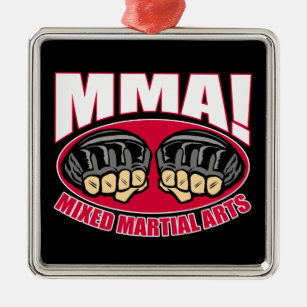 MMA-lijsten Metalen Ornament