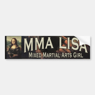 MMA Lisa Bumpersticker