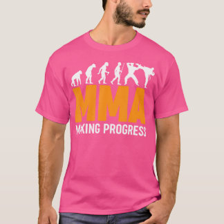 MMA maakt vooruitgang Martial Arts Kickboksen T-shirt