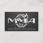 MMA - Mixed Martial Arts Training Visitekaartje (Voorkant)