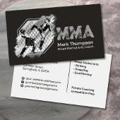 MMA - Mixed Martial Arts Training Visitekaartje