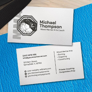 MMA - Mixed Martial Arts Training Visitekaartje