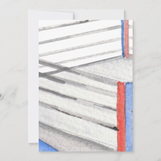 MMA Muay Thai Kickboksen | 1e verjaardag Kaart (Achterkant)