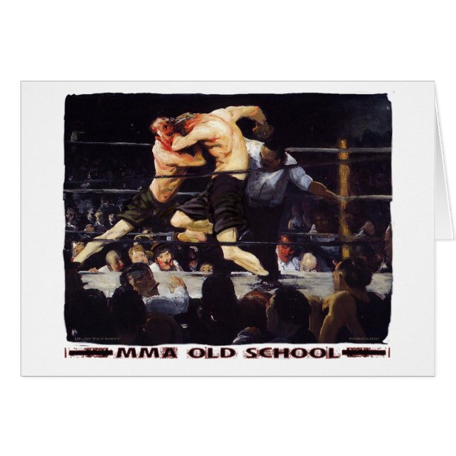 MMA Old School (Voorkant Horizontaal)