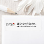 MMA Pacifist Humor Design Etiket (Insitu)