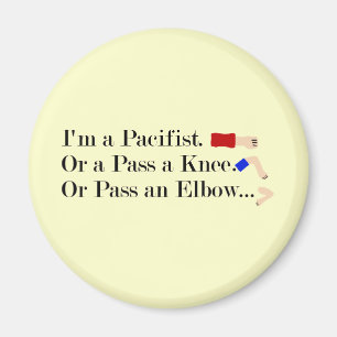 MMA Pacifist Humor Design Magneet