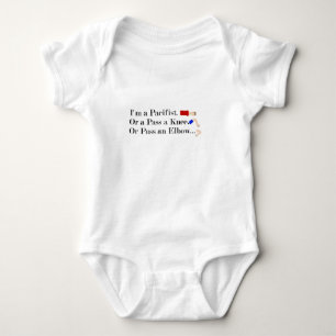 MMA Pacifist Humor Design Romper