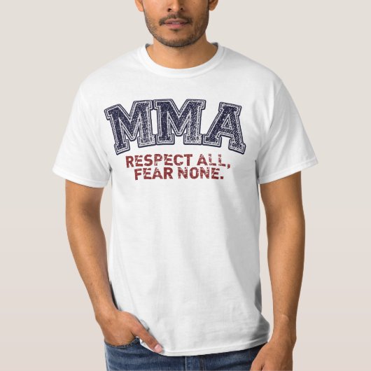 MMA-shirt T-shirt (Voorkant)