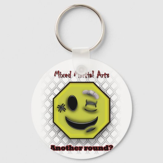 MMA Smile, nog een ronde? Sleutelhanger (Voorkant)