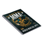 MMA Spiral Notitieboek - geen tijd om te rusten (Rechterzijde)