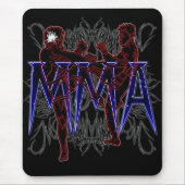 MMA-strijders, muispad Muismat (Voorkant)