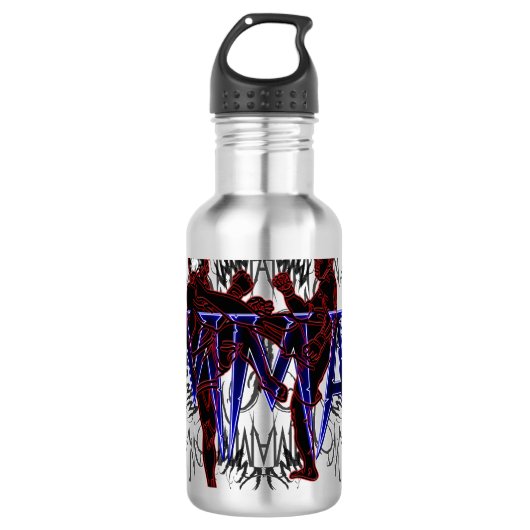 MMA-strijders Waterfles (Voorkant)