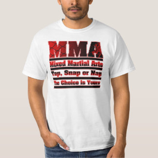 MMA Tap, Snap of Nap T-shirt